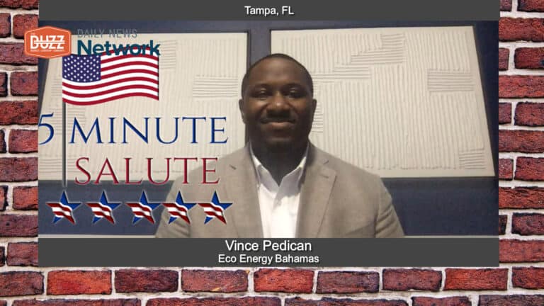 MAVD: 5 Minute Salute with Vince Pedican of Eco Energy Bahamas